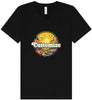 Custom Trippy Peaks Unisex V-Neck Shirt