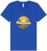 Custom Trippy Peaks Unisex V-Neck Shirt