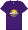 Custom Trippy Peaks Unisex V-Neck Shirt