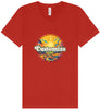 Custom Trippy Peaks Unisex V-Neck Shirt