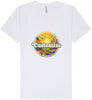 Custom Trippy Peaks Unisex V-Neck Shirt