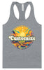 Custom Trippy Peaks Women's Racerback Tank