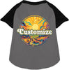 Custom Trippy Peaks Pet Raglan Shirts