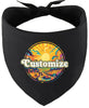 Custom Trippy Peaks Pet Bandana