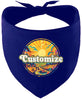 Custom Trippy Peaks Pet Bandana