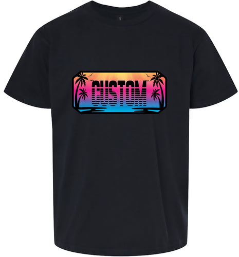 Custom Beach Shades Children's Gildan Soft Shirt
