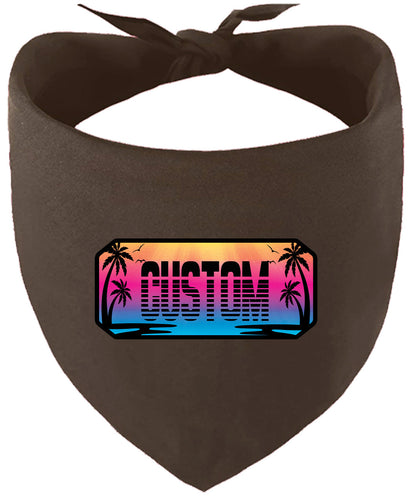Custom Beach Shades Pet Bandana