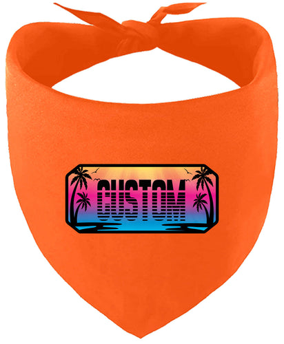 Custom Beach Shades Pet Bandana