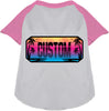 Custom Beach Shades Pet Raglan Shirts