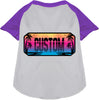 Custom Beach Shades Pet Raglan Shirts