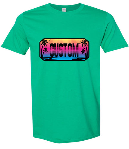 Custom Beach Shades Adult Gildan Soft Shirt