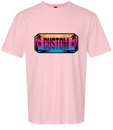 Custom Beach Shades Adult Gildan Soft Shirt