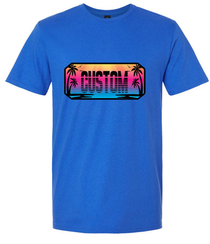 Custom Beach Shades Adult Gildan Soft Shirt