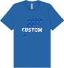 Custom Blue Dolphins Adult Bella Canvas Shirt