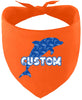 Custom Blue Dolphins Pet Bandana
