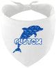 Custom Blue Dolphins Pet Bandana