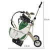 Golf bag pen holder decorations