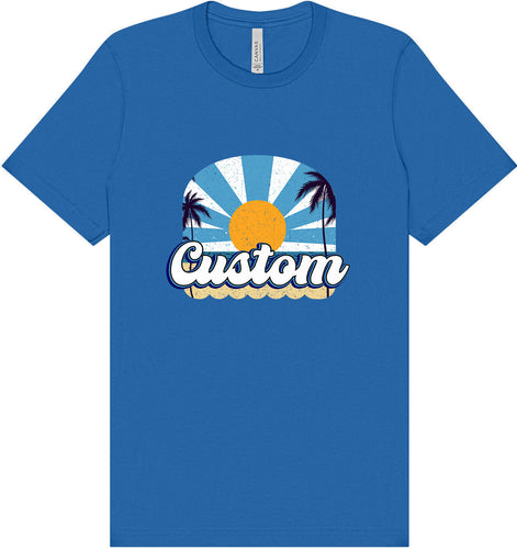 Custom Coast Adult Bella Canvas Shirt