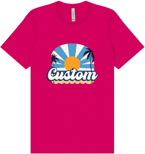 Custom Coast Adult Bella Canvas Shirt