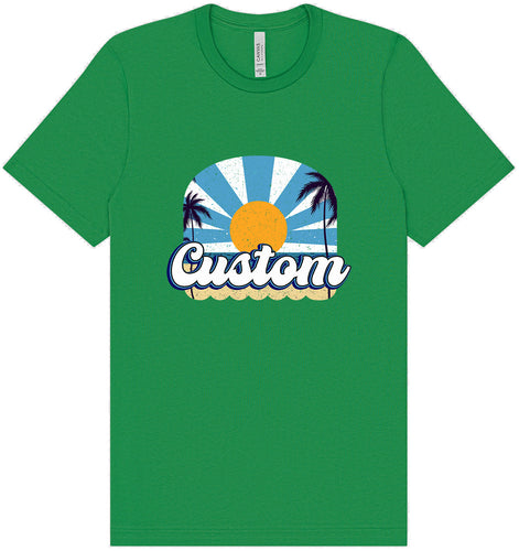 Custom Coast Adult Bella Canvas Shirt