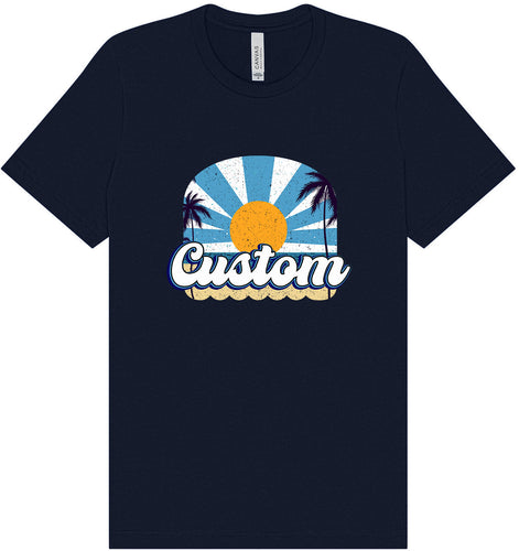 Custom Coast Adult Bella Canvas Shirt