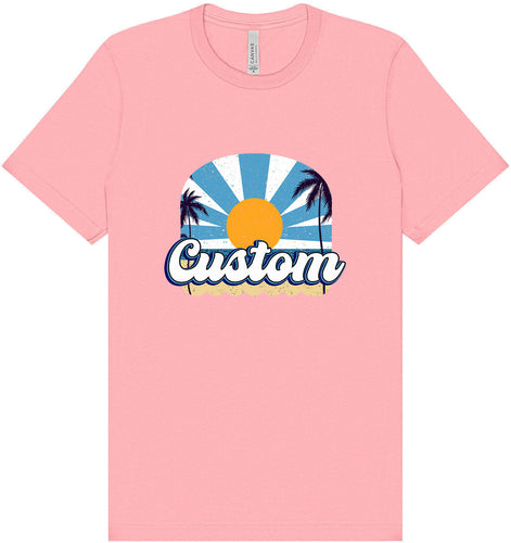 Custom Coast Adult Bella Canvas Shirt