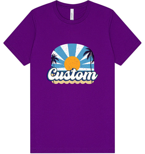 Custom Coast Adult Bella Canvas Shirt