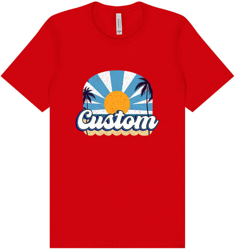 Custom Coast Adult Bella Canvas Shirt