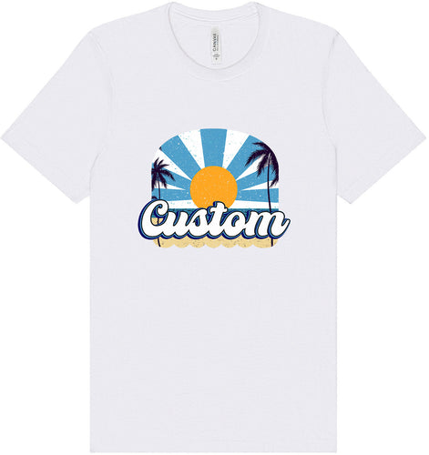 Custom Coast Adult Bella Canvas Shirt