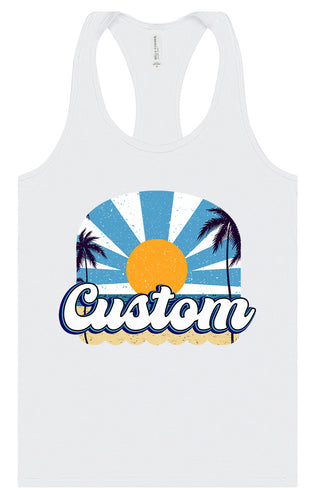 Custom Coast Women's Racerback Tank