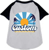 Custom Coast Pet Raglan Shirts