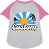 Custom Coast Pet Raglan Shirts