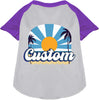 Custom Coast Pet Raglan Shirts
