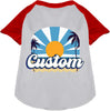 Custom Coast Pet Raglan Shirts
