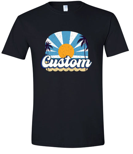Custom Coast Adult Gildan Soft Shirt