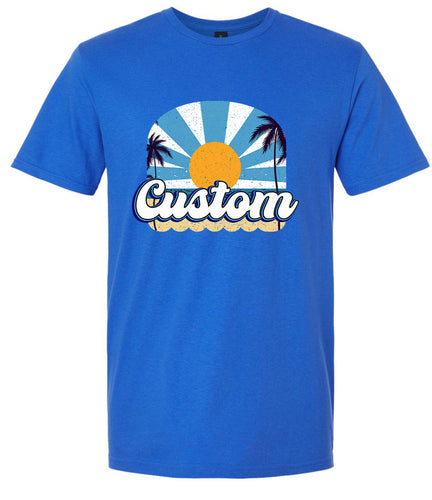 Custom Coast Adult Gildan Soft Shirt