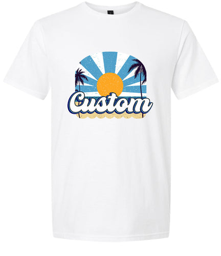 Custom Coast Adult Gildan Soft Shirt