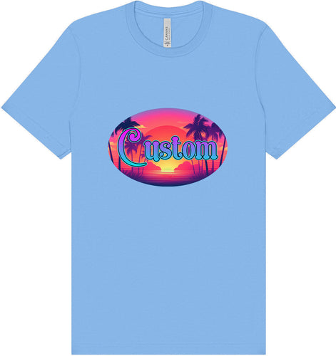 Custom Classic Beach Adult Bella Canvas Shirt