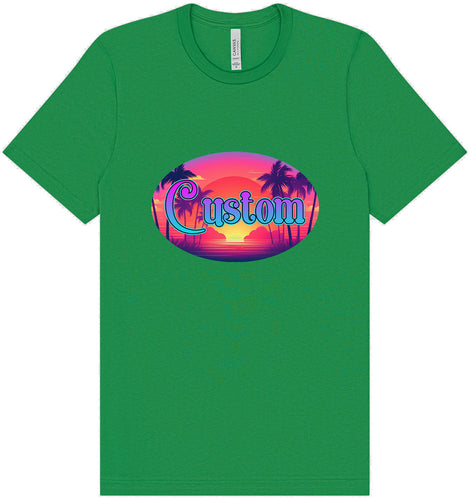Custom Classic Beach Adult Bella Canvas Shirt