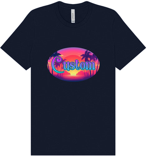 Custom Classic Beach Adult Bella Canvas Shirt