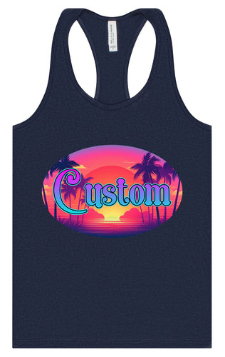 Custom Classic Beach Women's Racerback Tank