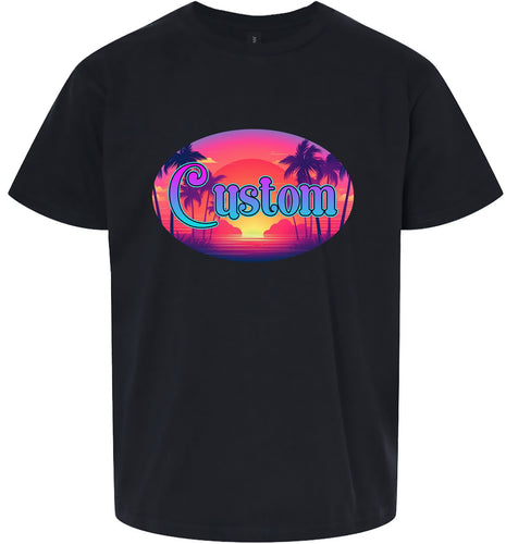 Custom Classic Beach Children's Gildan Soft Shirt