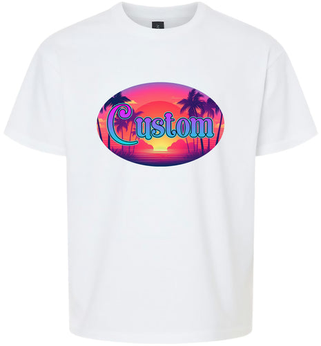 Custom Classic Beach Children's Gildan Soft Shirt