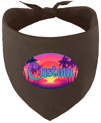 Custom Classic Beach Pet Bandana