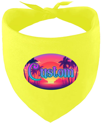 Custom Classic Beach Pet Bandana