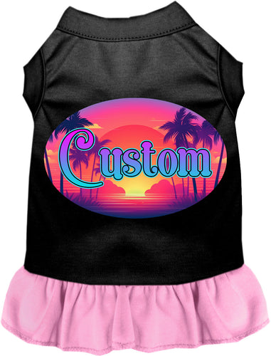 Custom Classic Beach Pet Dress