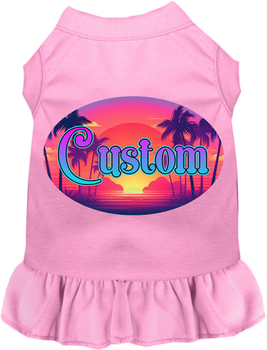 Custom Classic Beach Pet Dress