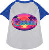 Custom Classic Beach Pet Raglan Shirts