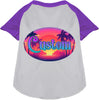 Custom Classic Beach Pet Raglan Shirts
