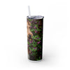 Skinny Tumbler with Straw – 20 oz Stainless Steel Cup